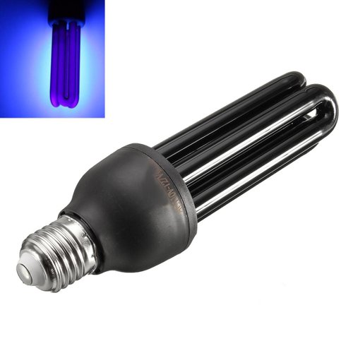 Blacklight bulb E27 230VAC 15W