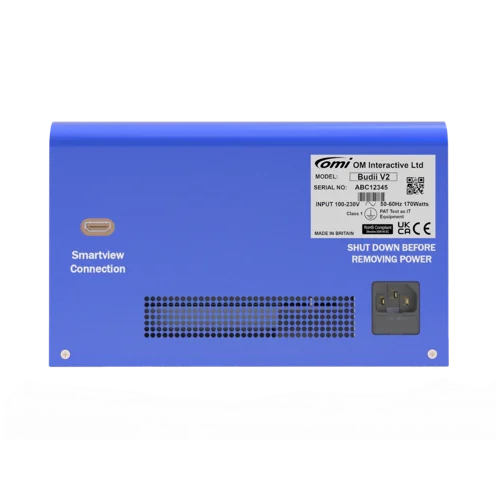 omiVista Budii · Projector interactiu compacte (no inclou suport)