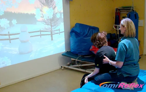 omiReflex Mobile · Mobile immersive interactive projection system