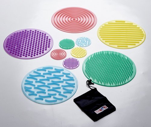 Juego de discos táctiles