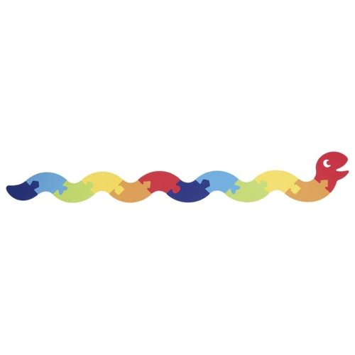 Serpiente puzzle para el suelo