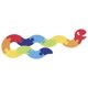 Serpiente puzzle para el suelo