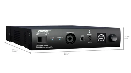 Amplificador integrado BOSE® Veritas 1100BH, 1x100 W, 70/100 V
