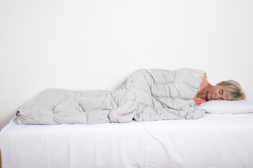 Manta de presión profunda Ball Blanket® Combi 140×200 cm · 6 kg · Trevira CS