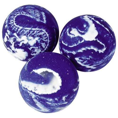 Pelota ø3,4cm universo brilla en la oscuridad