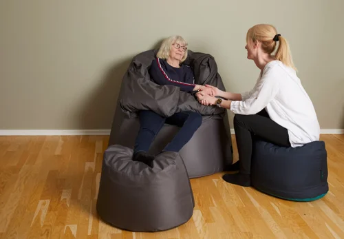 Reposapiés sensorial SenSit® Puff