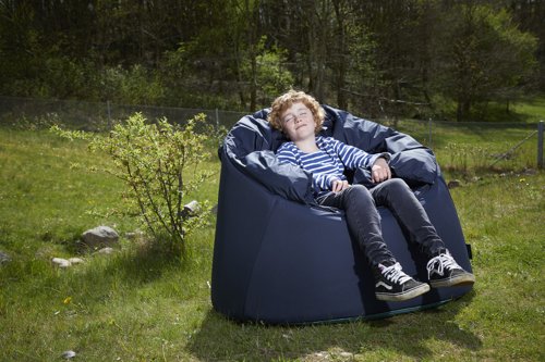 Conjunto sillón sensorial de bolas SenSit® Nature con reposapiés