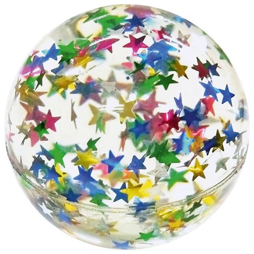 Bouncing ball ø4,5cm stars