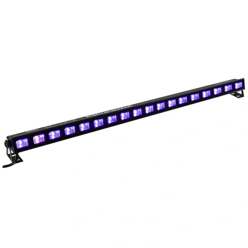UV blacklight LED bar · 18 × 3 W