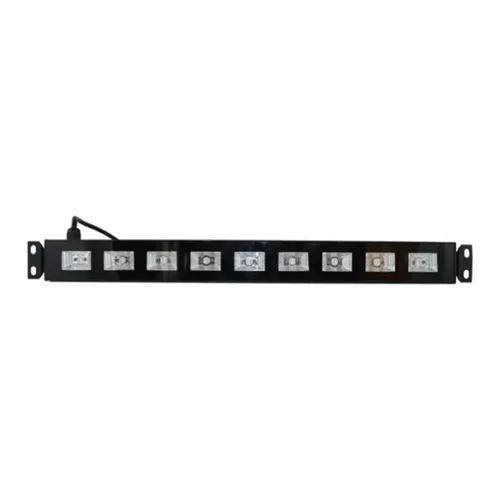 UV blacklight LED bar · 8 × 3 W