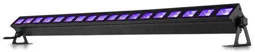 UV blacklight LED bar · 18 × 3 W