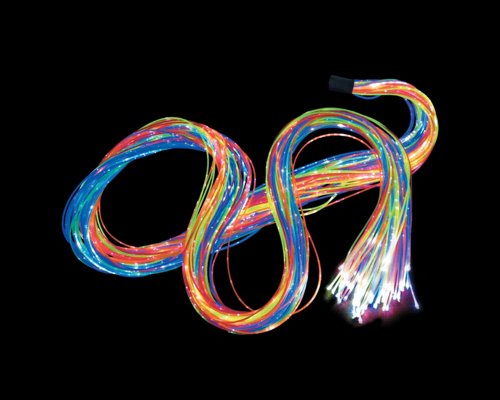 SENTS UV optical fibres · 2 m × 100 fibres + LED source
